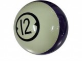 PRO BOWL URETHAN BILLIARD BALL  č. 12