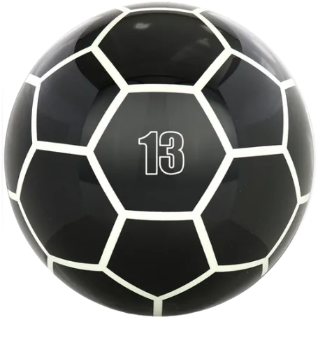 BOWLTECH SOCCER UV URETHANE koule je vrtaná