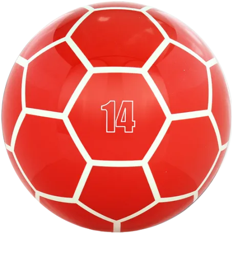 BOWLTECH SOCCER UV URETHANE koule je vrtaná