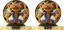 OTB SKULL CROSSPINS BALL